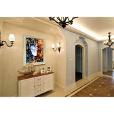 Malen nach Zahlen für Erwachsene Tänzerin abstrakt